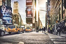 Vliestapete KOMAR "Vlies - Times Square -