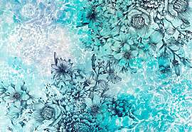 Vliestapete KOMAR "Vlies - Windflowers -