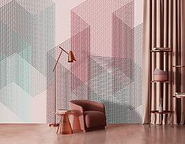 Vliestapete LIVING WALLS "3D-Tapete Geometrie 
