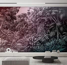 Vliestapete LIVING WALLS "Dschungel-Tapete