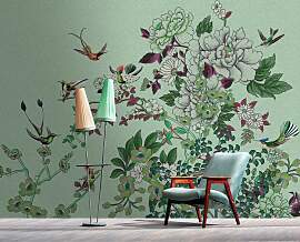 Vliestapete LIVING WALLS "Kolibri-Tapete