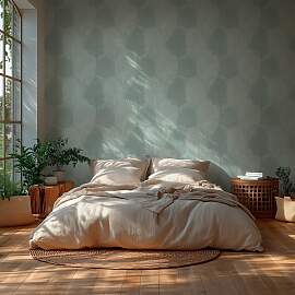 Vliestapete LIVING WALLS "Palmblatt-Tapete