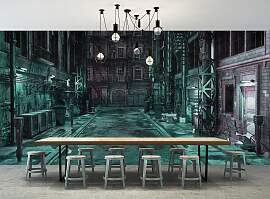 Vliestapete LIVING WALLS "Stadt-Tapete
