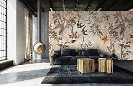 Vliestapete LIVING WALLS "Vogel-Tapete