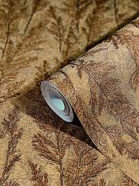 Vliestapete MARBURG, gold, B:0,7m L:10,05m, Vlies, 