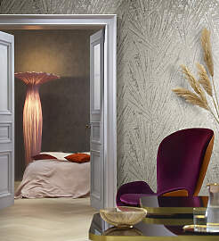 Vliestapete MARBURG "Palm", beige,