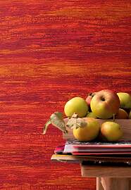 Vliestapete MARBURG, rot (rot, orange), B:0,7m