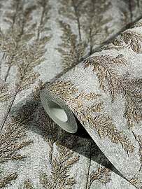 Vliestapete MARBURG, silber, B:0,7m L:10,05m,