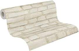 Vliestapete Steine beige B/L: ca. 53x1005 cm