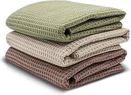 VmG-Store 3x Waffelpique Set je 0,5m x 1,5m Waffel 