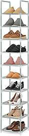 Voency Schuhregal mit 10 Ebenen, schmal hoch