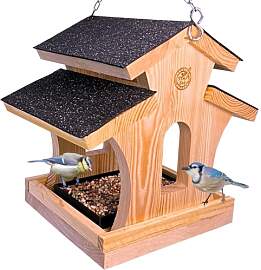 Vogelhaus Vogelfutterhaus zum Aufhängen für