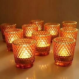 Vohocandle Bernstein Teelichthalter für Hochzeit