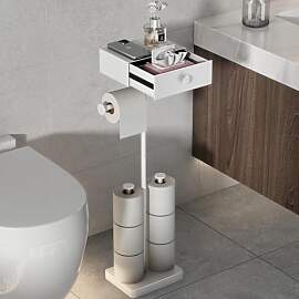 VOLDRA Toilettenpapierhalter Stehend