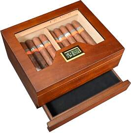 Volenx Zigarrenhumidor aus Zedernholz mit
