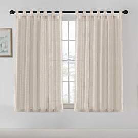 volumoon 160x132cm 2er Gardine Vorhang