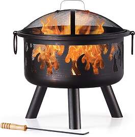 Vonhaus Feuerstelle für Garten, Terrasse &