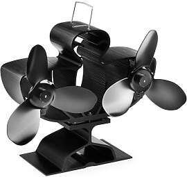 VonHaus Ofenventilator – Wärmebetriebener