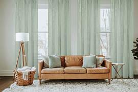 Vorhang HOME BASICS "SOFTY 2er Pack" Gr. 