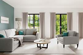 Vorhang HOMING "Jolie" Gr. 1, beige,