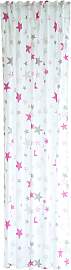 Vorhang HOMING "Stars" Gr. 1, rosa