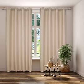 Vorhang KUTTI "Dimout" Gr. 2, beige