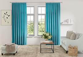 Vorhang OTTO HOME "Parry" Gr. 1, blau