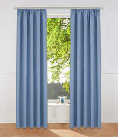 Vorhang OTTO HOME "Parry" Gr. 1, blau,