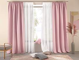 Vorhang OTTO HOME "Parry" Gr. 1, rosa
