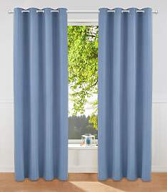 Vorhang OTTO HOME "Parry" Gr. 4, blau,