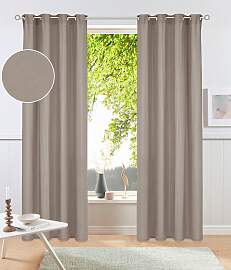 Vorhang OTTO HOME "Parry" Gr. 4, grau