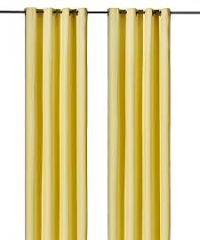 Vorhang WECKBRODT "Vito", gelb, B:140cm