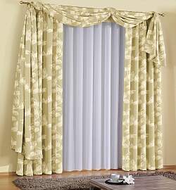 Vorhang WIRTH "Angie" Gr. 1, beige
