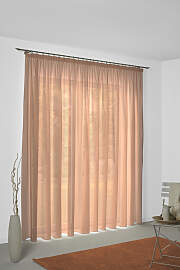 Vorhang WIRTH "Sunday", orange (terra),