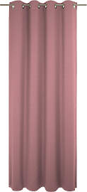 Vorhang WIRTH "Sunday", rot, B:142cm
