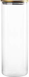 Vorratsdose Goldline aus Glas ca. 1,7 l