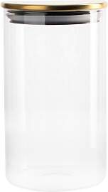 Vorratsdose Goldline aus Glas ca. 650ml