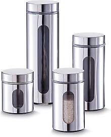 Vorratsdose ZELLER PRESENT, silber (silberfarben), 