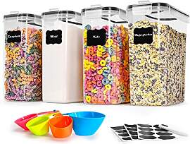 Vorratsdosen mit Deckel Luftdicht Groß 4L Set of