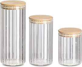 Vorratsglas ZELLER PRESENT, braun (transparent,