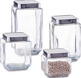 Vorratsglas ZELLER PRESENT, transparent, B:11cm,