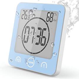 VORRINC Badezimmeruhr Digital Wecker Uhr