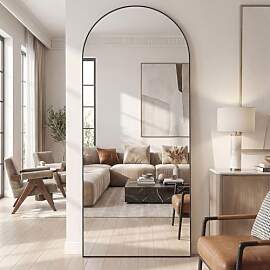 Vortisys Ganzkörperspiegel 180x75cm, Standspiegel 