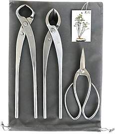 Vouiu Bonsai-Werkzeug-Set, 3-teilig, 27,9 cm
