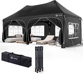VOUNOT® 3x6m Pavillon Wasserdicht mit 6