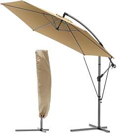 VOUNOT Ampelschirm 300 cm, Sonnenschirm mit