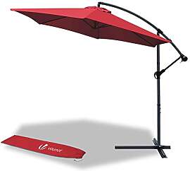 VOUNOT Ampelschirm 300 cm, Sonnenschirm mit