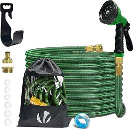 VOUNOT Flexibler Gartenschlauch 15 m, Flexibel