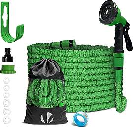 VOUNOT Flexibler Gartenschlauch 15 m, Flexibel