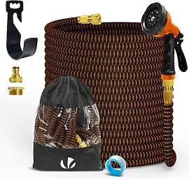 VOUNOT Flexibler Gartenschlauch 30 m, Flexibel